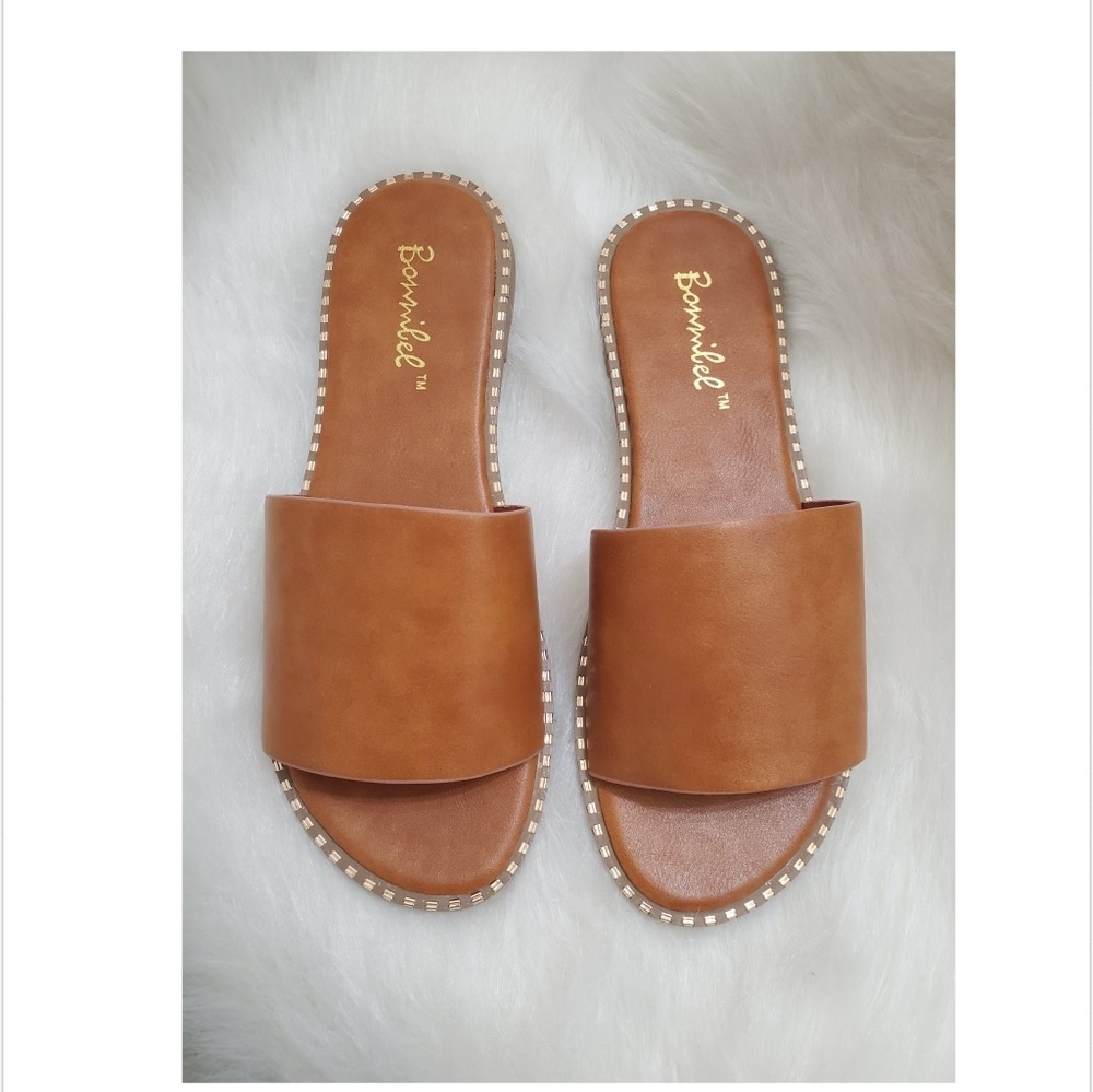 🏵SANDY SANDALS TAN 🏵